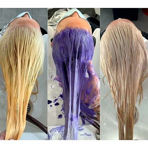 DSD Dixidox De Luxe Violet Shampoo № 4.1.1 - Шампунь фиолетовый нейтрализующий желтый оттенок волос 