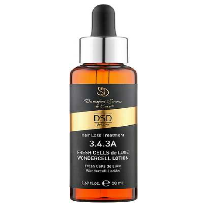 DSD De Luxe Fresh Cells DeLuxe Wondercell Lotion № 3.4.3А - Лосьон для интенсивного роста волос Флакон 50мл + ампула 10мл 