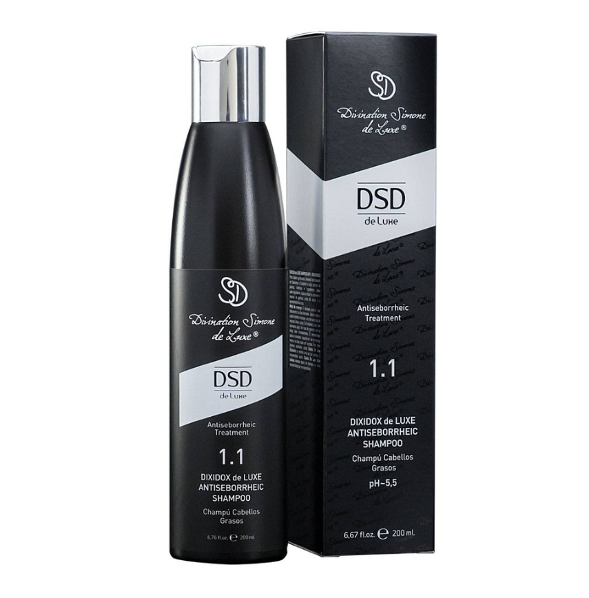 Антисеборейный шампунь Диксидокс Де Люкс - DSD De Luxe Antiseborrheic Shampoo № 1.1