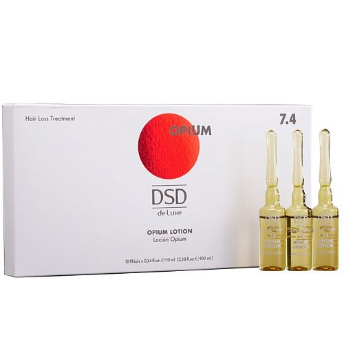 DSD Dixidox De Luxe Opium Lotion № 7.4 - Лосьон Опиум для снижения выпадения и стимуляции роста волос 