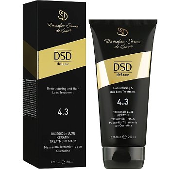 DSD Dixidox De Luxe Keratin Treatment Mask  № 4.3 - Маска восстанавливающая с кератином 