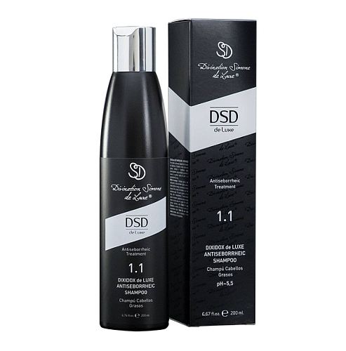 Антисеборейный шампунь Диксидокс Де Люкс - DSD De Luxe Antiseborrheic Shampoo № 1.1
